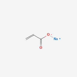 molecular formula C3H3NaO2 B3431311 Sodium acrylate CAS No. 9003-04-7