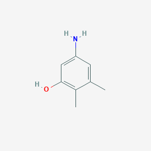 molecular formula C8H11NO B3431406 5-Amino-2,3-dimethylphenol CAS No. 90086-90-1
