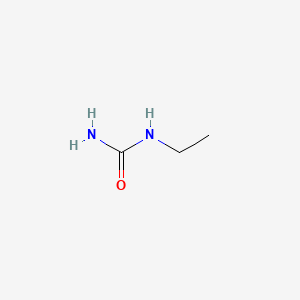 molecular formula C3H8N2O B3431413 Ethylurea CAS No. 9009-54-5