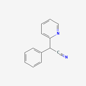 molecular formula C13H10N2 B3431424 2-Phenyl-2-(pyridin-2-yl)acetonitrile CAS No. 9010-10-0