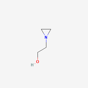 molecular formula C4H9NO B3431452 1-Aziridineethanol CAS No. 9016-04-0