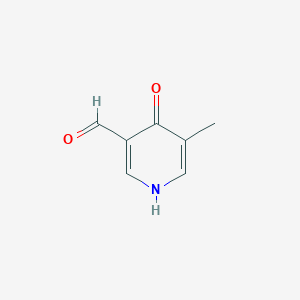 molecular formula C7H7NO2 B3431492 4-Hydroxy-5-methylnicotinaldehyde CAS No. 90490-56-5