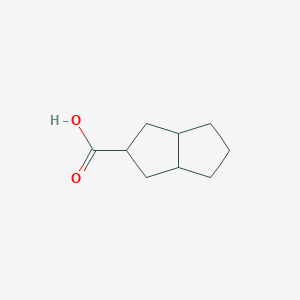 molecular formula C9H14O2 B3431511 Octahydropentalene-2-carboxylic acid CAS No. 90611-97-5