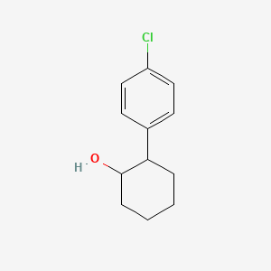 molecular formula C12H15ClO B3431633 2-(4-Chlorophenyl)cyclohexan-1-ol CAS No. 91767-30-5