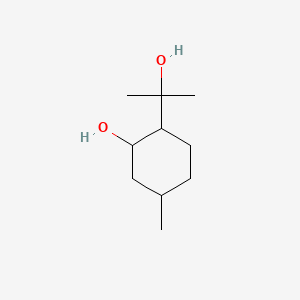 molecular formula C10H20O2 B3431693 p-Menthane-3,8-diol CAS No. 91739-72-9