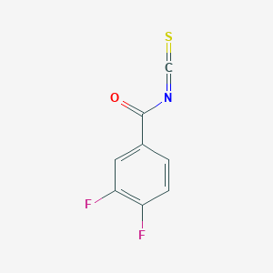 molecular formula C8H3F2NOS B3431761 3,4-Difluorobenzoyl isothiocyanate CAS No. 926249-80-1