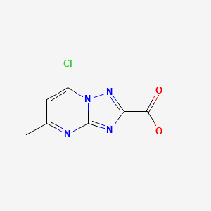 Methyl 7-chloro-5-methyl-[1,2,4]triazolo[1,5-a]pyrimidine-2-carboxylate