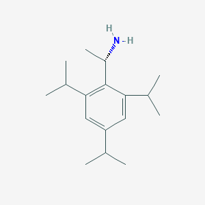 molecular formula C17H29N B3431764 (1S)-1-[2,4,6-Tri(propan-2-yl)phenyl]ethanamine CAS No. 926622-53-9