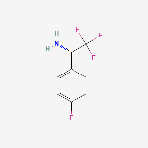 (1S)-2,2,2-Trifluoro-1-(4-fluorophenyl)ethylamine