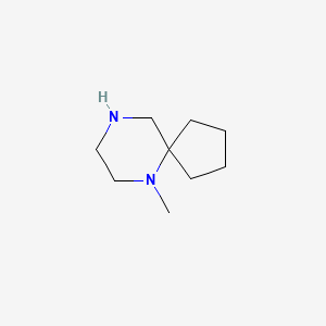 molecular formula C9H18N2 B3431832 6-Methyl-6,9-diazaspiro[4.5]decane CAS No. 933689-92-0