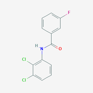 molecular formula C13H8Cl2FNO B343190 N-(2,3-dichlorophenyl)-3-fluorobenzamide 