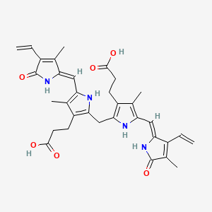 molecular formula C33H36N4O6 B3431926 Bilirubin CAS No. 18422-02-1