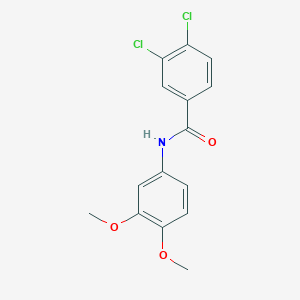 3,4-dichloro-N-(3,4-dimethoxyphenyl)benzamide