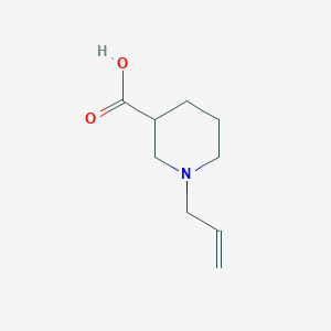 molecular formula C9H15NO2 B3431952 1-Allylpiperidine-3-carboxylic acid CAS No. 939757-43-4