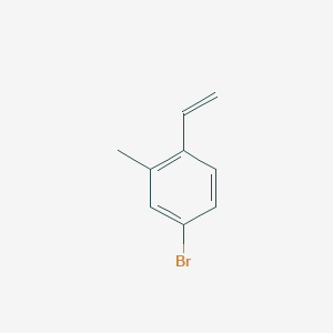 molecular formula C9H9Br B3431991 4-Bromo-2-methyl-1-vinylbenzene CAS No. 943741-00-2