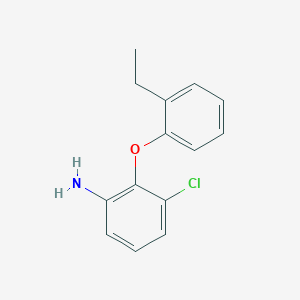 3-Chloro-2-(2-ethylphenoxy)aniline