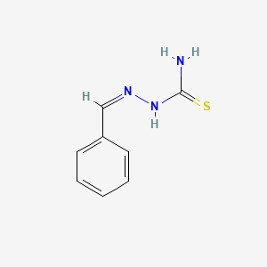 molecular formula C8H9N3S B3432044 [(Z)-benzylideneamino]thiourea CAS No. 94794-26-0