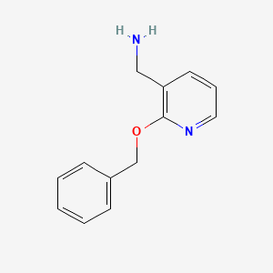 molecular formula C13H14N2O B3432082 [2-(Benzyloxy)pyridin-3-yl]methanamine CAS No. 954249-40-2