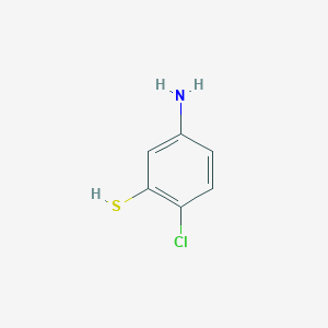 molecular formula C6H6ClNS B3432162 5-Amino-2-chlorobenzenethiol CAS No. 97094-83-2