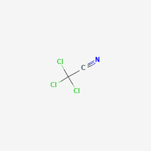molecular formula C2Cl3N B3432175 Trichloroacetonitrile CAS No. 97426-84-1