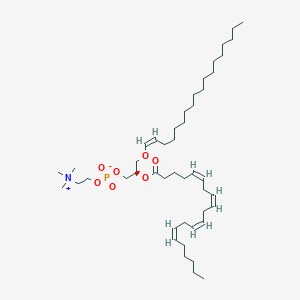 molecular formula C46H84NO7P B3432191 PC(P-18:0/20:4(5Z,8Z,11Z,14Z)) CAS No. 97802-56-7