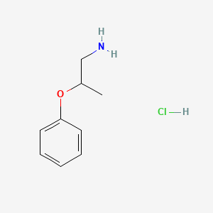 molecular formula C9H14ClNO B3432249 2-Phenoxypropylamine hydrochloride CAS No. 98959-56-9