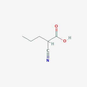 molecular formula C6H9NO2 B3432291 2-Cyanovaleric acid CAS No. 99839-48-2