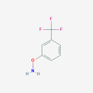 molecular formula C7H6F3NO B3432293 O-[3-(trifluoromethyl)phenyl]hydroxylamine CAS No. 99907-98-9