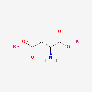 molecular formula C4H5K2NO4 B3432622 Potassium L-aspartate CAS No. 7259-25-8