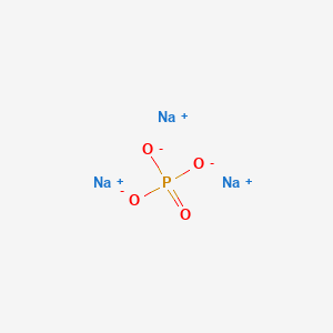 molecular formula Na3PO4<br>Na3O4P B3432626 Trisodium phosphate CAS No. 68130-75-6