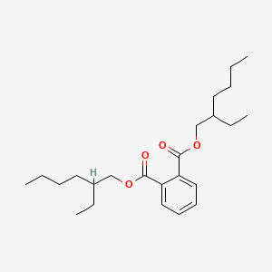 molecular formula C24H38O4<br>C24H38O4<br>C6H4(COOC8H17)2 B3432700 Bis(2-ethylhexyl) phthalate CAS No. 15495-94-0