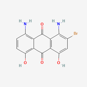 1,5(Or 1,8)-diamino-2-bromo-4,8(or 4,5)-dihydroxyanthraquinone