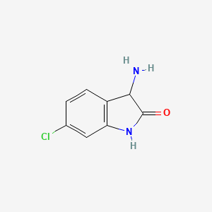 3-Amino-6-chloro-1,3-dihydro-2H-indol-2-one