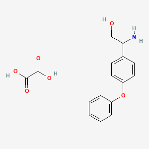 2-Amino-2-(4-phenoxyphenyl)ethanol oxalate