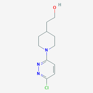 2-[1-(6-chloropyridazin-3-yl)piperidin-4-yl]ethanol