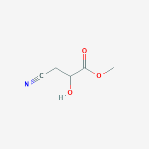 Methyl 3-cyano-2-hydroxypropanoate