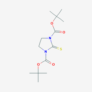 molecular formula C13H22N2O4S B3433210 1,3-DI-Tert-butyl 2-sulfanylideneimidazolidine-1,3-dicarboxylate CAS No. 173300-83-9