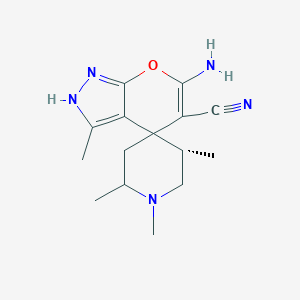 molecular formula C15H21N5O B343323 Cambridge id 5730381 