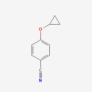 molecular formula C10H9NO B3433326 4-Cyclopropoxybenzonitrile CAS No. 223690-05-9