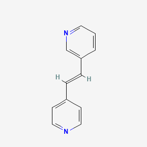 B3433393 (E)-3-[2-(4-Pyridyl)vinyl]pyridine CAS No. 2682-93-1