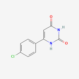 molecular formula C10H7ClN2O2 B3433463 6-(4-Chlorophenyl)uracil CAS No. 33166-94-8