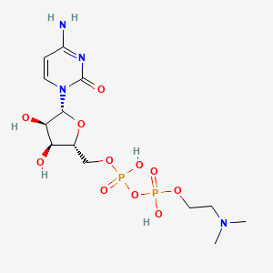 molecular formula C13H24N4O11P2 B3433478 CDP-N,N-dimethylethanolamine CAS No. 3416-25-9