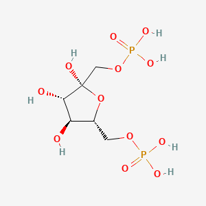 molecular formula C6H14O12P2 B3433480 Beta-Fructose-1,6-Diphosphate CAS No. 34693-15-7