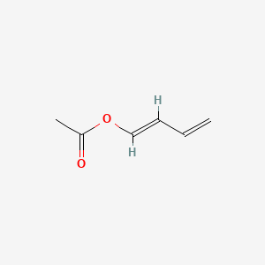 molecular formula C6H8O2 B3433498 1-Acetoxy-1,3-butadiene CAS No. 35694-20-3