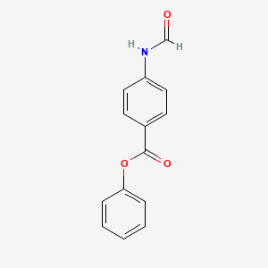 molecular formula C14H11NO3 B3433538 Phenyl 4-formamidobenzoate CAS No. 379254-56-5