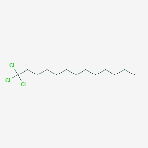 molecular formula C13H25Cl3 B3433577 1,1,1-Trichlorotridecane CAS No. 3922-24-5