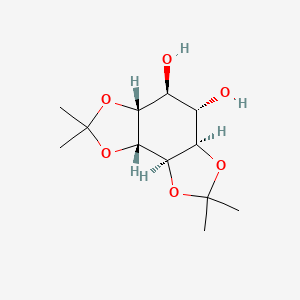 molecular formula C12H20O6 B3433587 1,2:5,6-Bis-O-(1-methylethylidene)-D-chiro-inositol CAS No. 40617-60-5