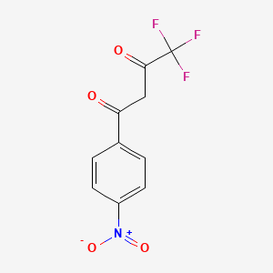 4,4,4-Trifluoro-1-(4-nitrophenyl)butane-1,3-dione