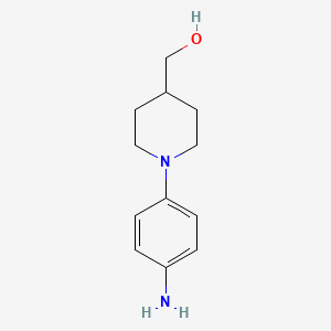 1-(4-Aminophenyl)-4-piperidinemethanol