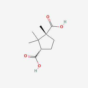 molecular formula C10H16O4 B3433735 d-Camphoric acid CAS No. 5394-83-2